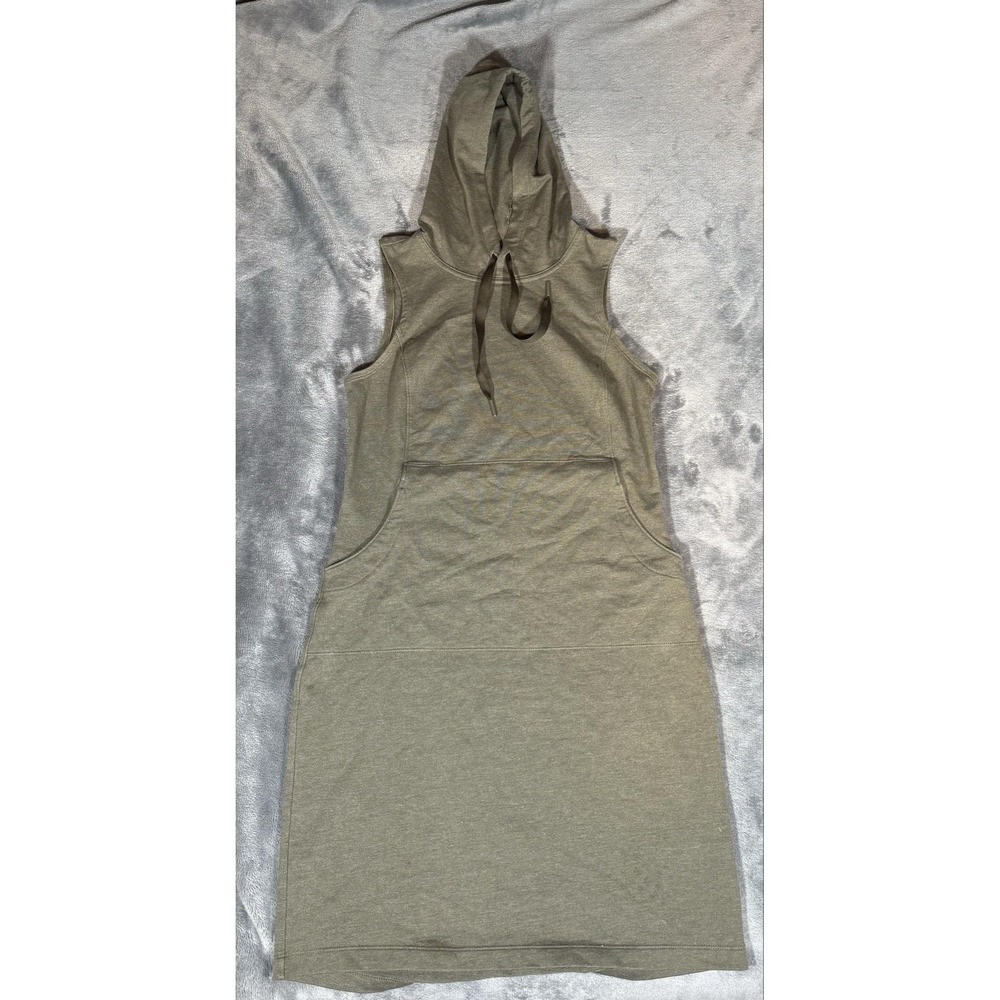 The North Face Dress Womens XS Green Hooded Tank Jersey Pockets NF0A3T3H